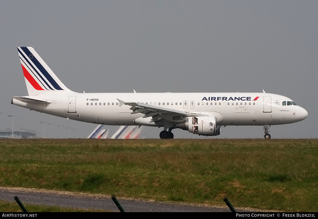 Aircraft Photo of F-HEPD | Airbus A320-214 | Air France | AirHistory.net #413723