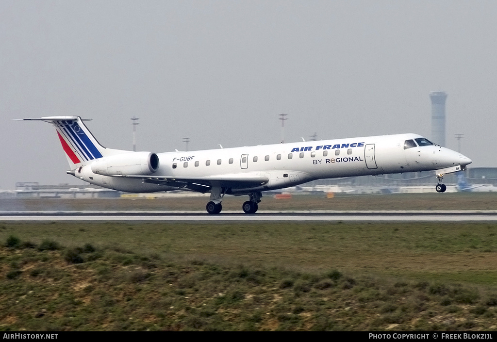 Aircraft Photo of F-GUBF | Embraer ERJ-145MP (EMB-145MP) | Air France | AirHistory.net #413728