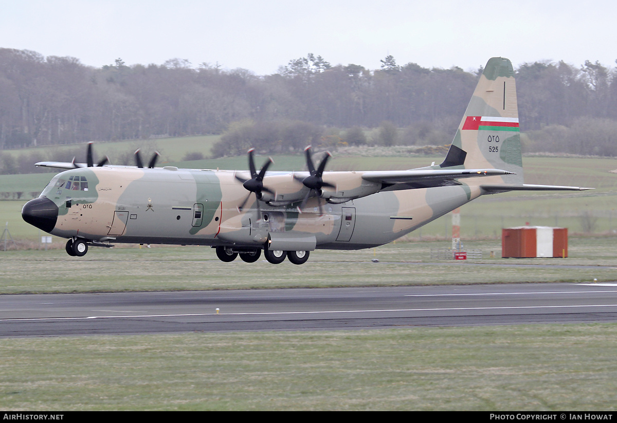 Aircraft Photo of 525 / ٥٢٥ | Lockheed Martin C-130J-30 Hercules | Oman - Air Force | AirHistory.net #413739