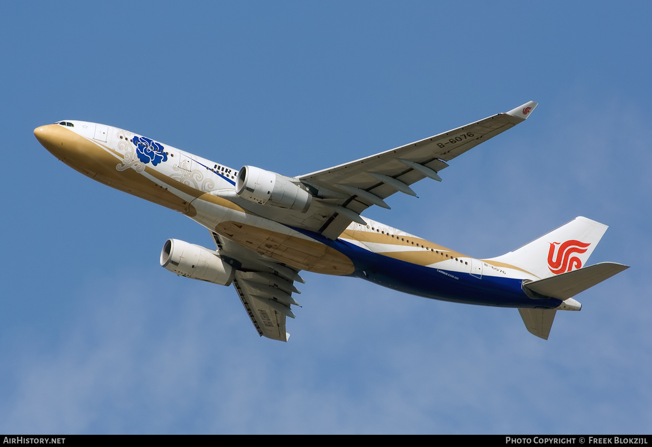 Aircraft Photo of B-6076 | Airbus A330-243 | Air China | AirHistory.net #413758