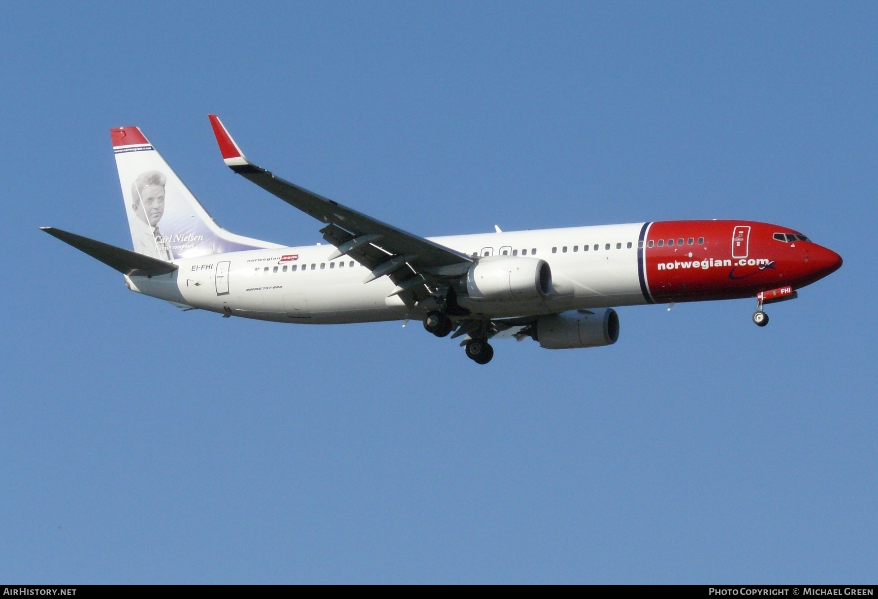 Aircraft Photo of EI-FHI | Boeing 737-8JP | Norwegian | AirHistory.net #413781