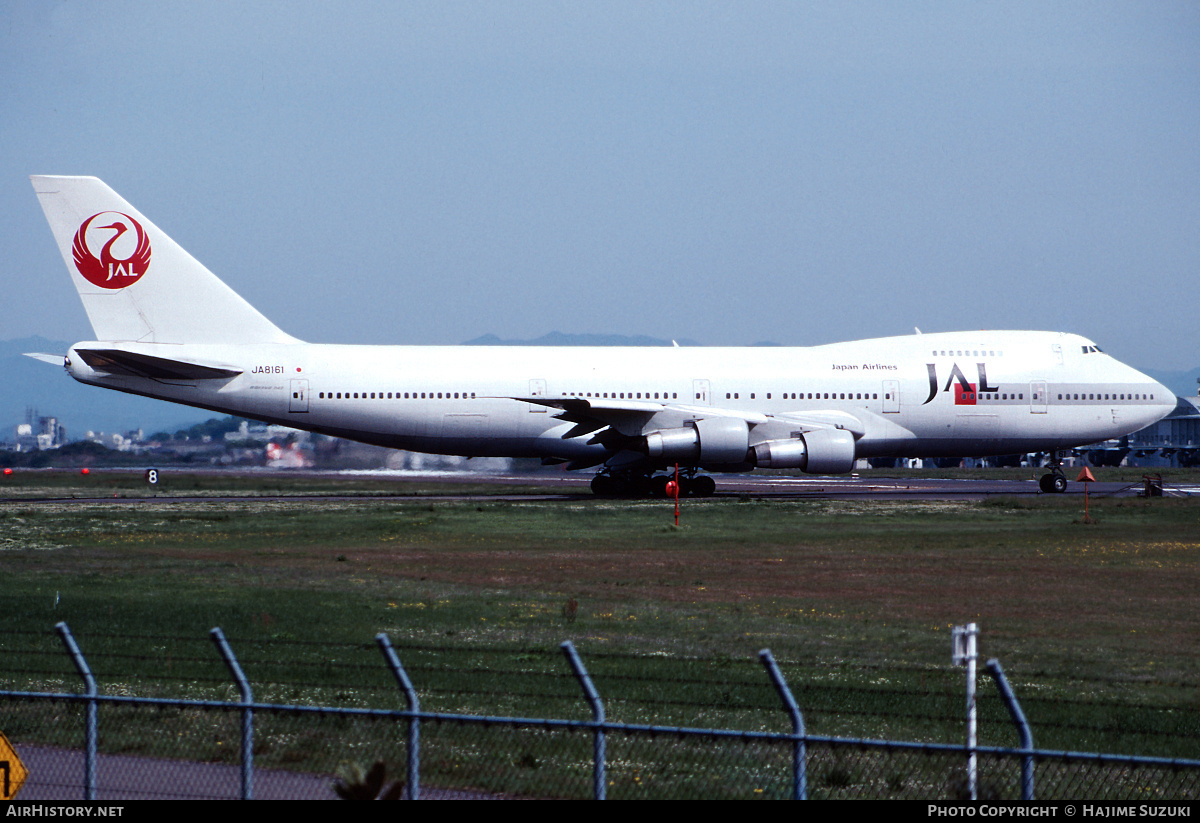 Aircraft Photo of JA8161 | Boeing 747-246B | Japan Airlines - JAL | AirHistory.net #413787
