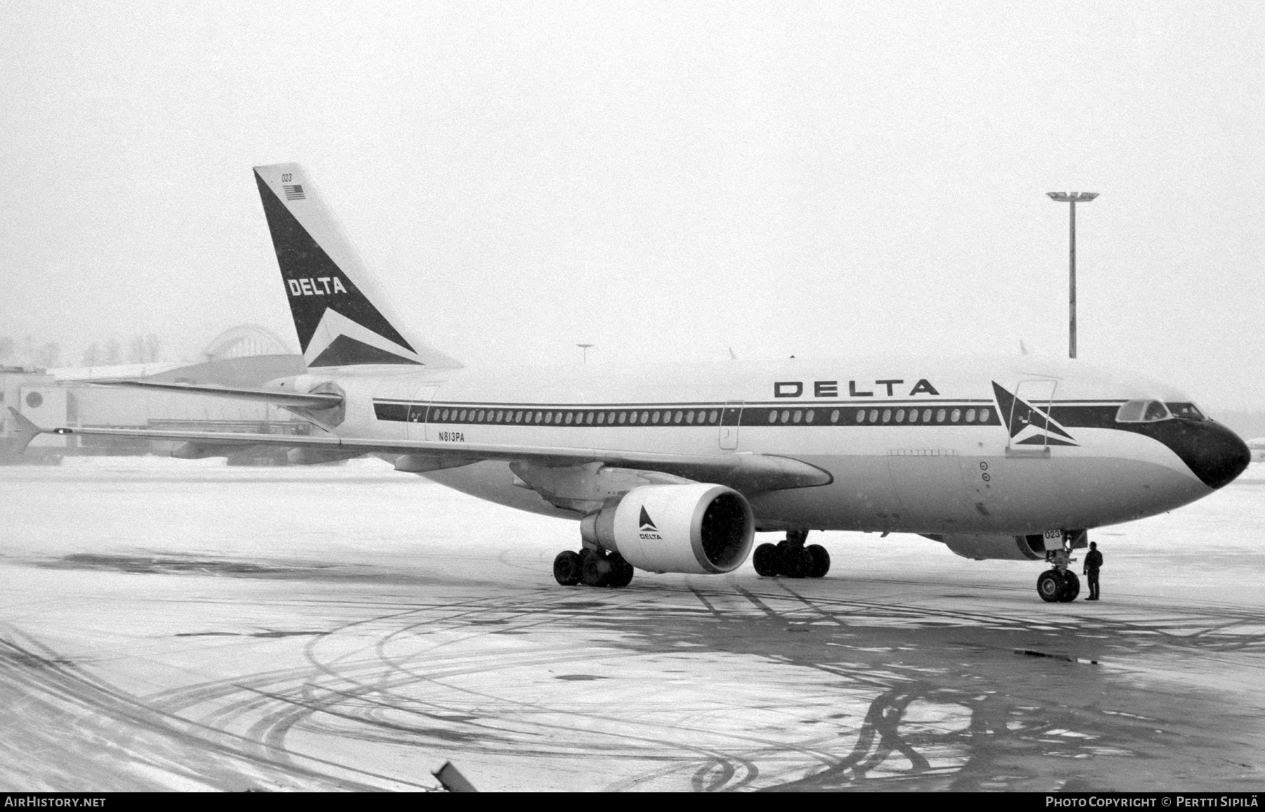 Aircraft Photo of N813PA | Airbus A310-324/ET | Delta Air Lines | AirHistory.net #413789
