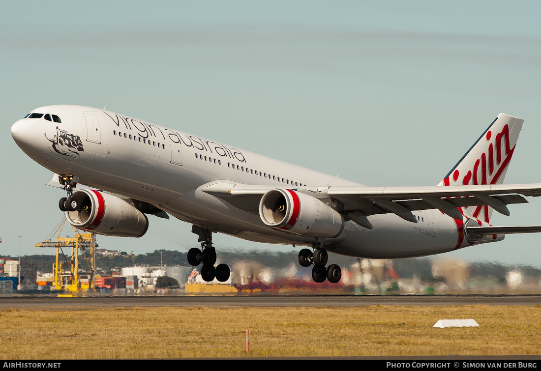 Aircraft Photo of VH-XFD | Airbus A330-243 | Virgin Australia Airlines | AirHistory.net #413796