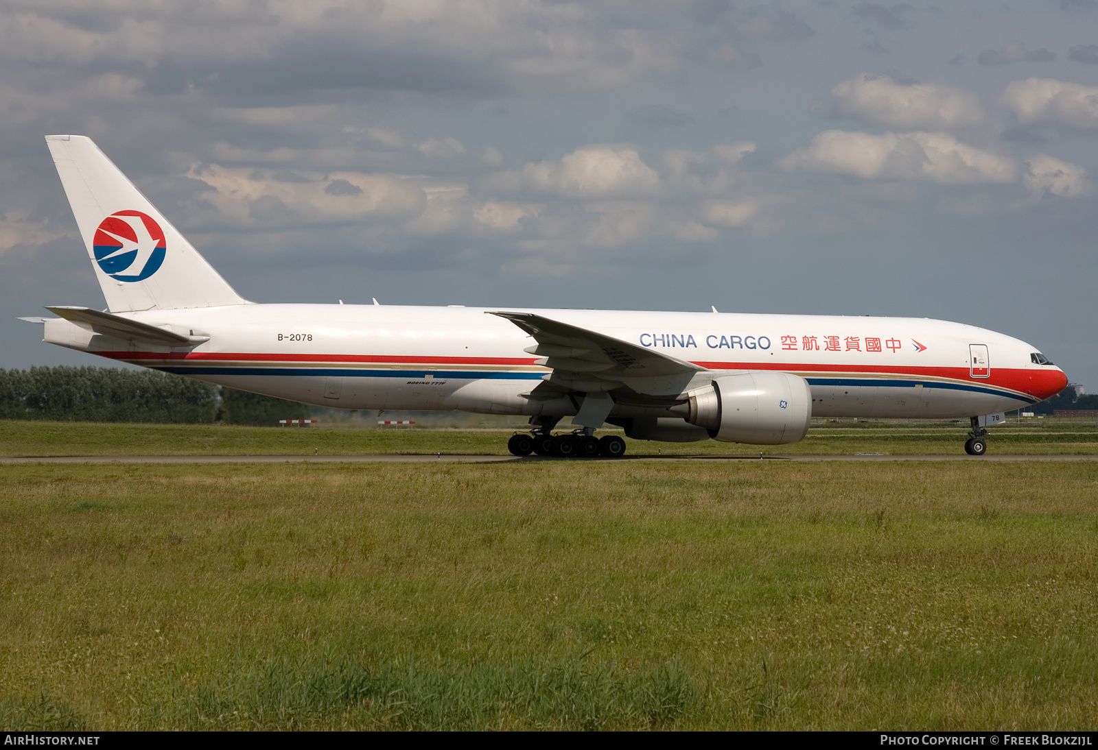 Aircraft Photo of B-2078 | Boeing 777-F6N | China Cargo Airlines | AirHistory.net #413808