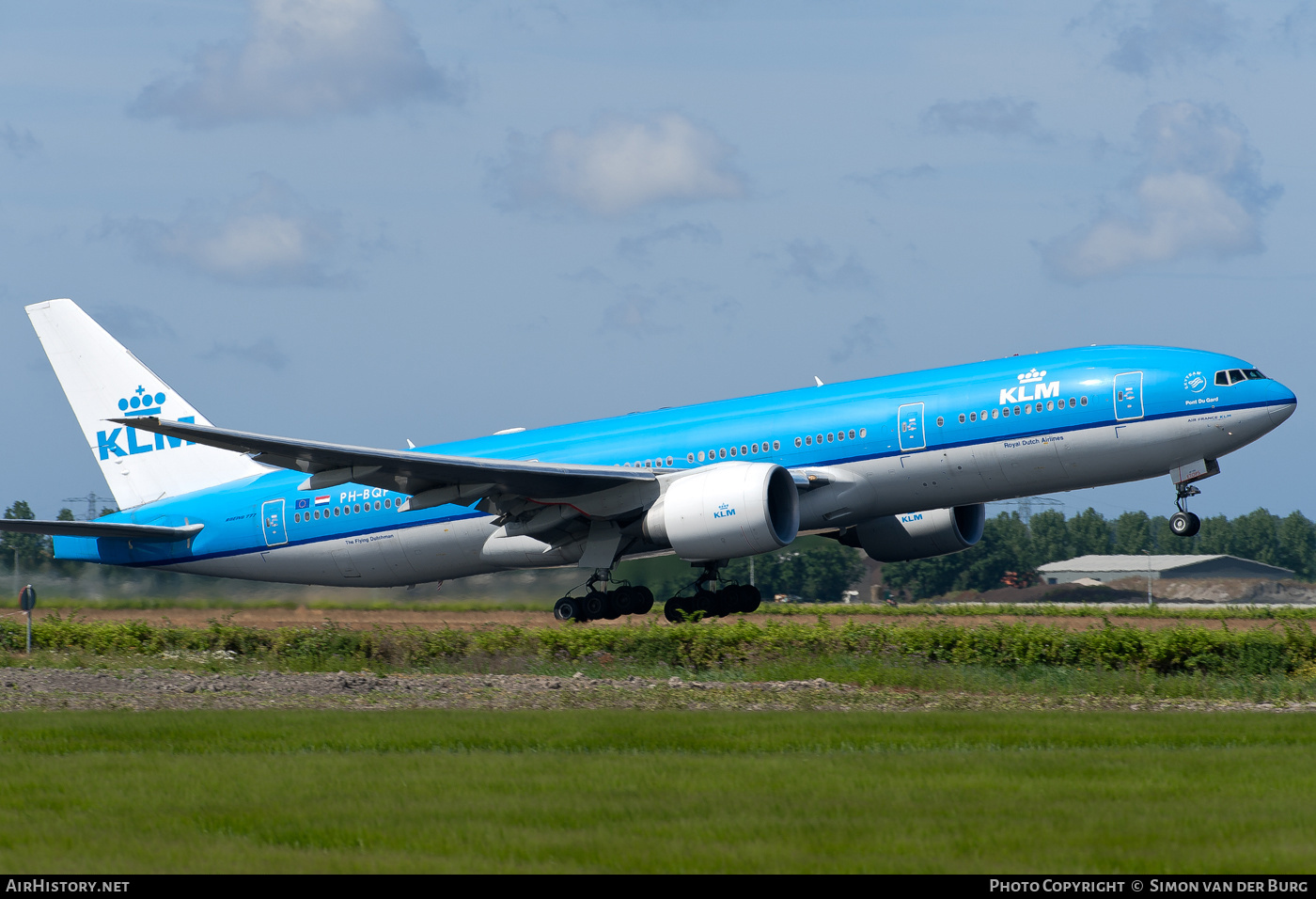 Aircraft Photo of PH-BQP | Boeing 777-206/ER | KLM - Royal Dutch Airlines | AirHistory.net #413829