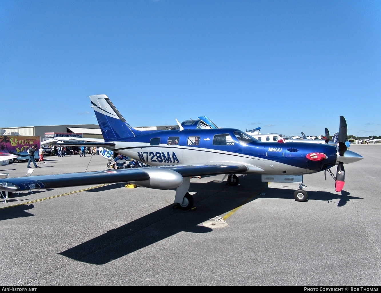 Aircraft Photo of N728MA | Piper PA-46-600TP M600 | AirHistory.net #413849