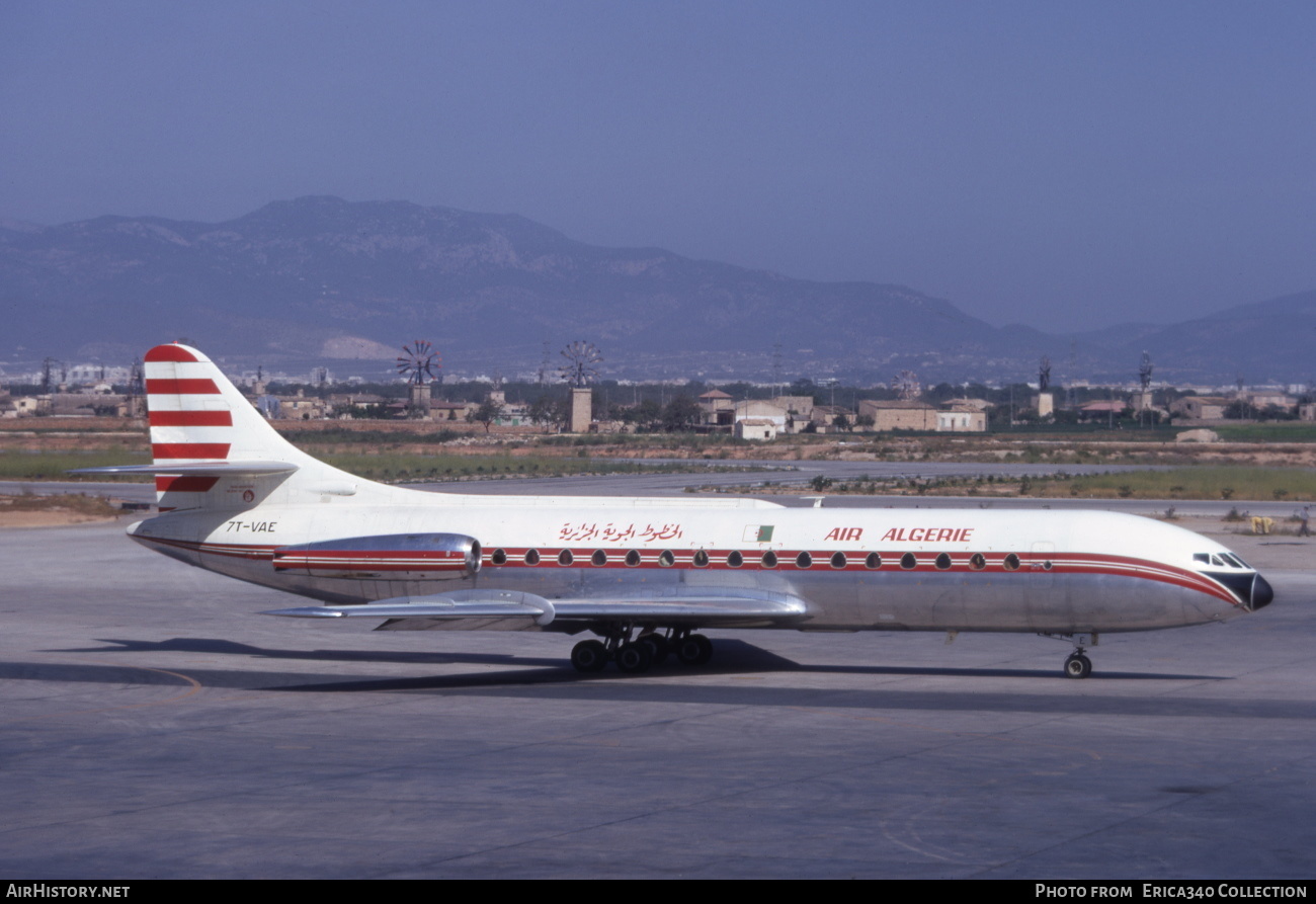 Aircraft Photo of 7T-VAE | Sud SE-210 Caravelle III | Air Algérie | AirHistory.net #413857