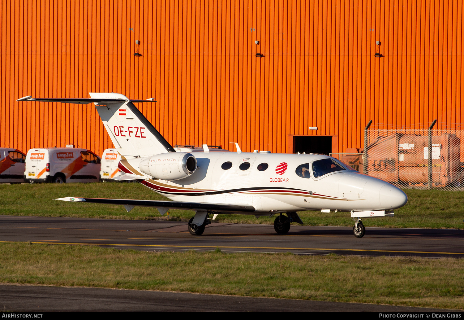 Aircraft Photo of OE-FZE | Cessna 510 Citation Mustang | GlobeAir | AirHistory.net #413864