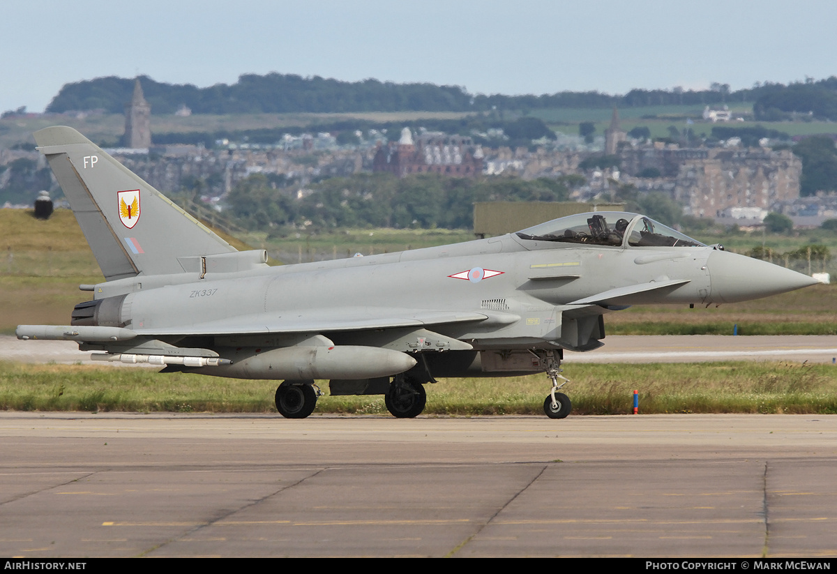 Aircraft Photo of ZK337 | Eurofighter EF-2000 Typhoon FGR4 | UK - Air Force | AirHistory.net #413868