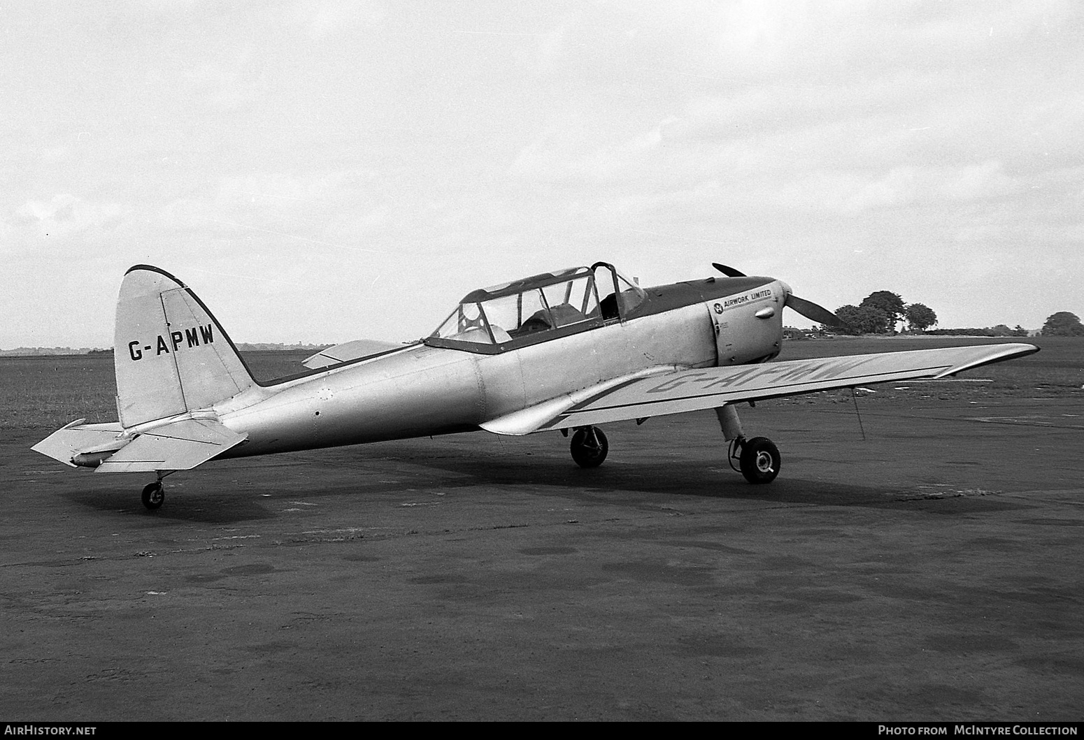 Aircraft Photo of G-APMW | De Havilland DHC-1 Chipmunk 22 | Airwork Services Training - AST | AirHistory.net #413881