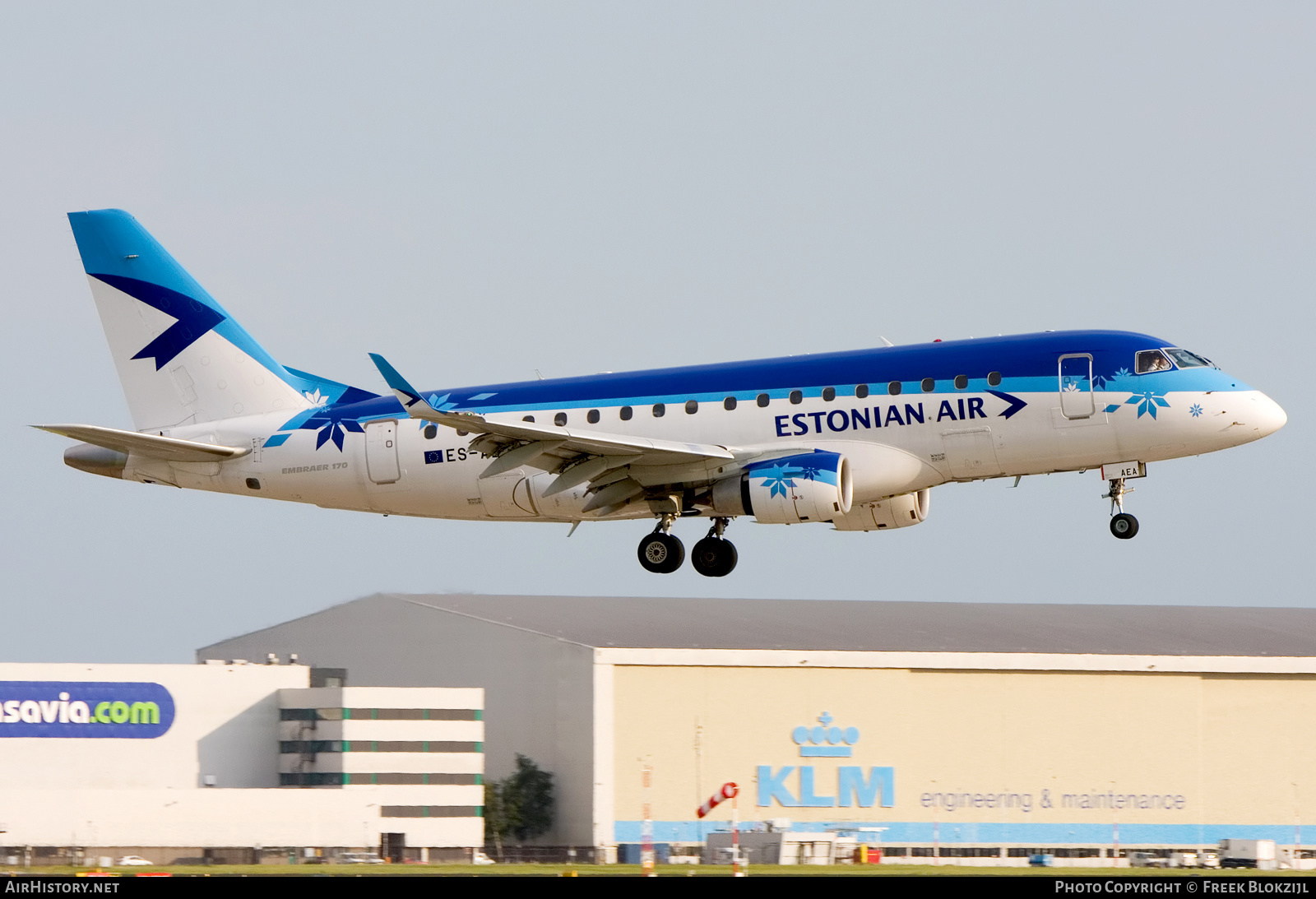 Aircraft Photo of ES-AEA | Embraer 170STD (ERJ-170-100STD) | Estonian Air | AirHistory.net #413889