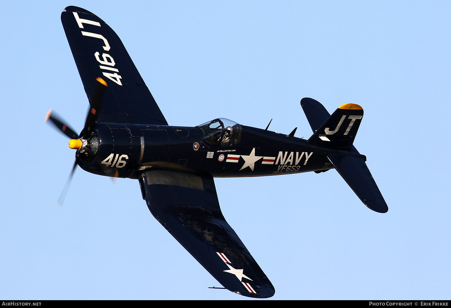 Aircraft Photo of N713JT / 97143 | Vought F4U-4 Corsair | USA - Navy | AirHistory.net #413902