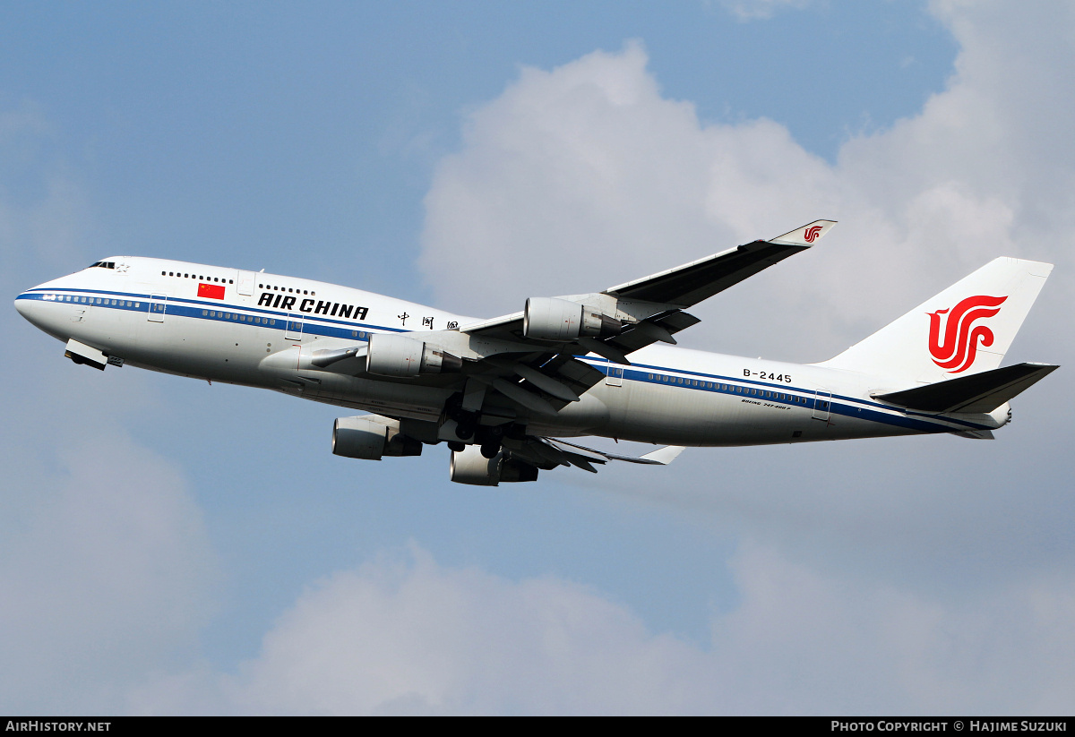 Aircraft Photo of B-2445 | Boeing 747-4J6 | Air China | AirHistory.net #413913