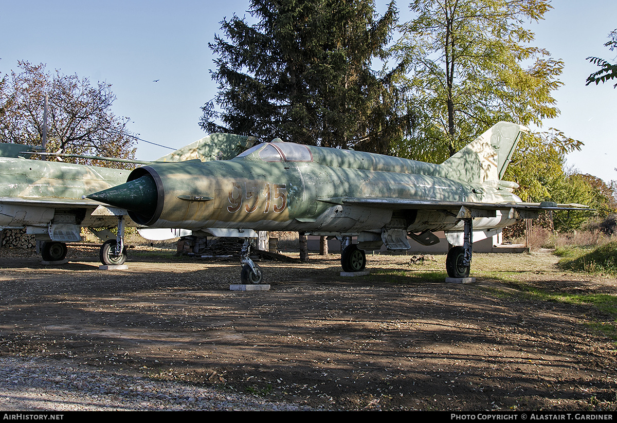 Aircraft Photo of 9515 | Mikoyan-Gurevich MiG-21MF | Hungary - Air Force | AirHistory.net #413918