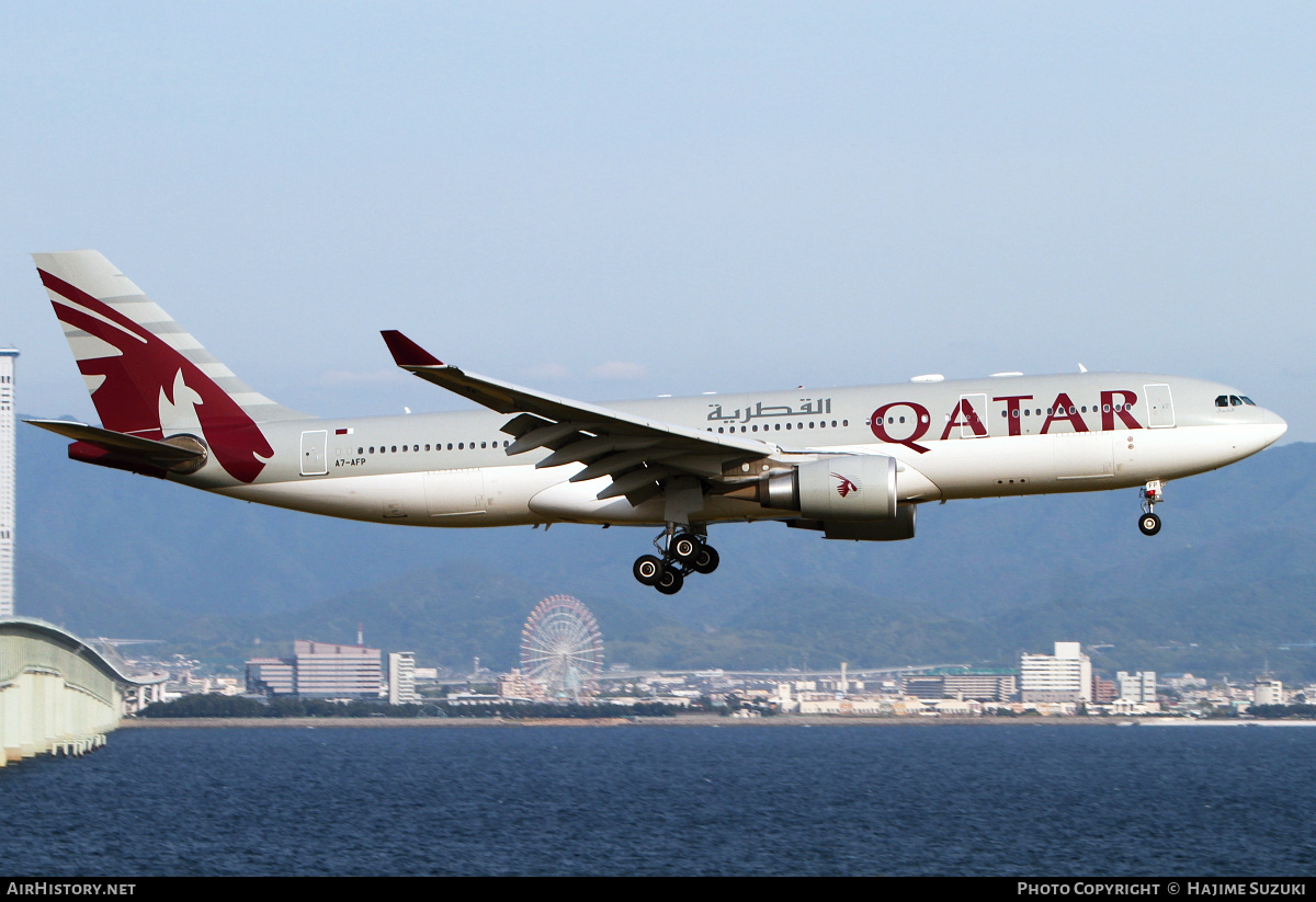 Aircraft Photo of A7-AFP | Airbus A330-203 | Qatar Airways | AirHistory.net #413932