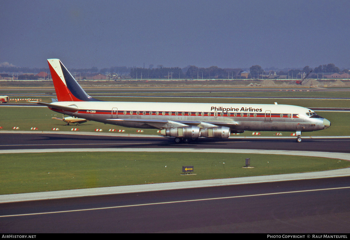 Aircraft Photo of PI-C801 | Douglas DC-8-53 | Philippine Airlines | AirHistory.net #413934
