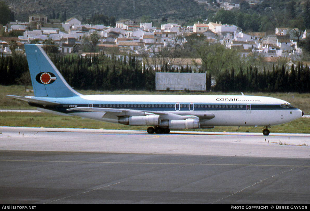 Aircraft Photo of OY-APU | Boeing 720-051B | Conair of Scandinavia | AirHistory.net #413937