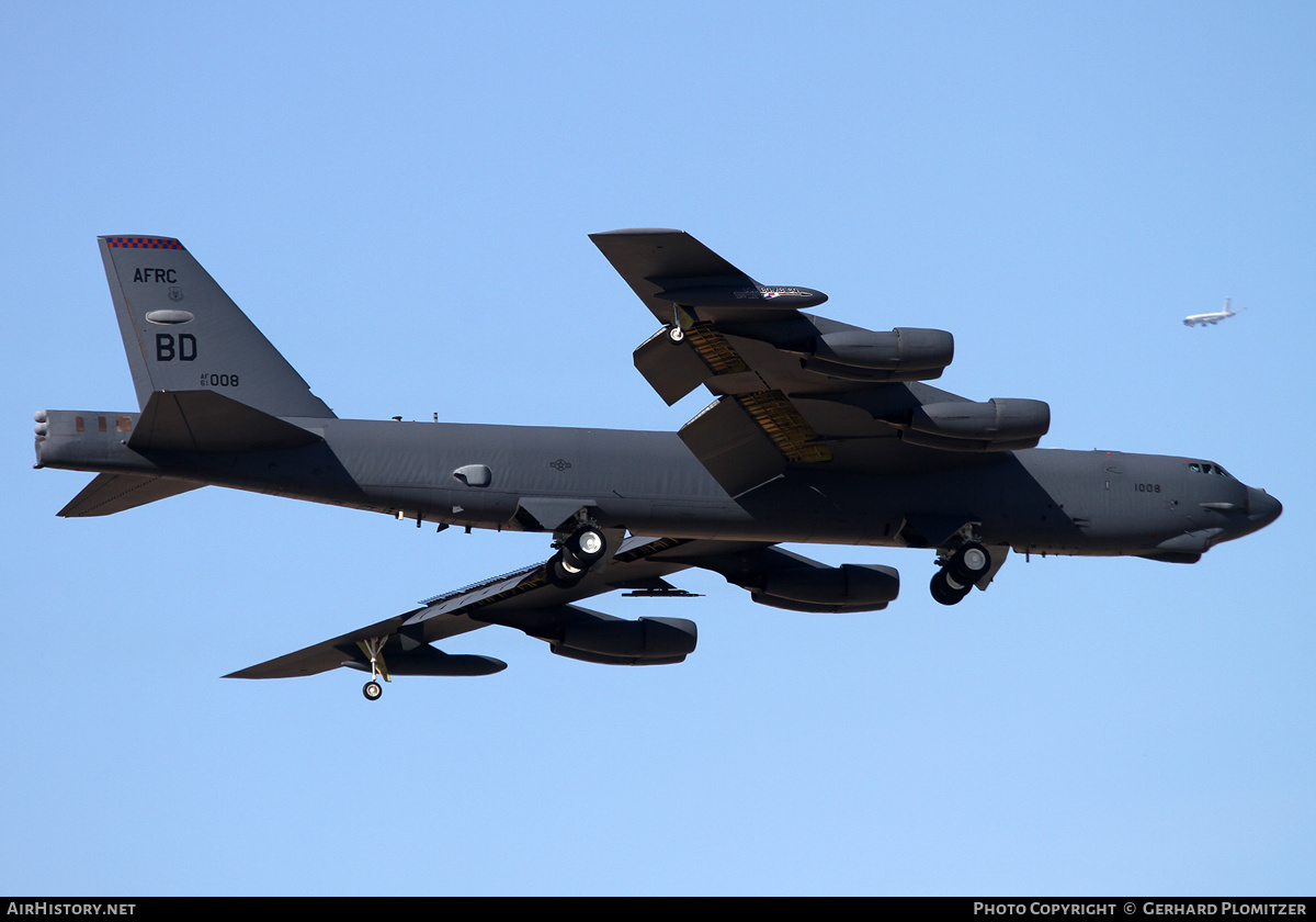 Aircraft Photo of 61-0008 / AF61-008 | Boeing B-52H Stratofortress | USA - Air Force | AirHistory.net #413941