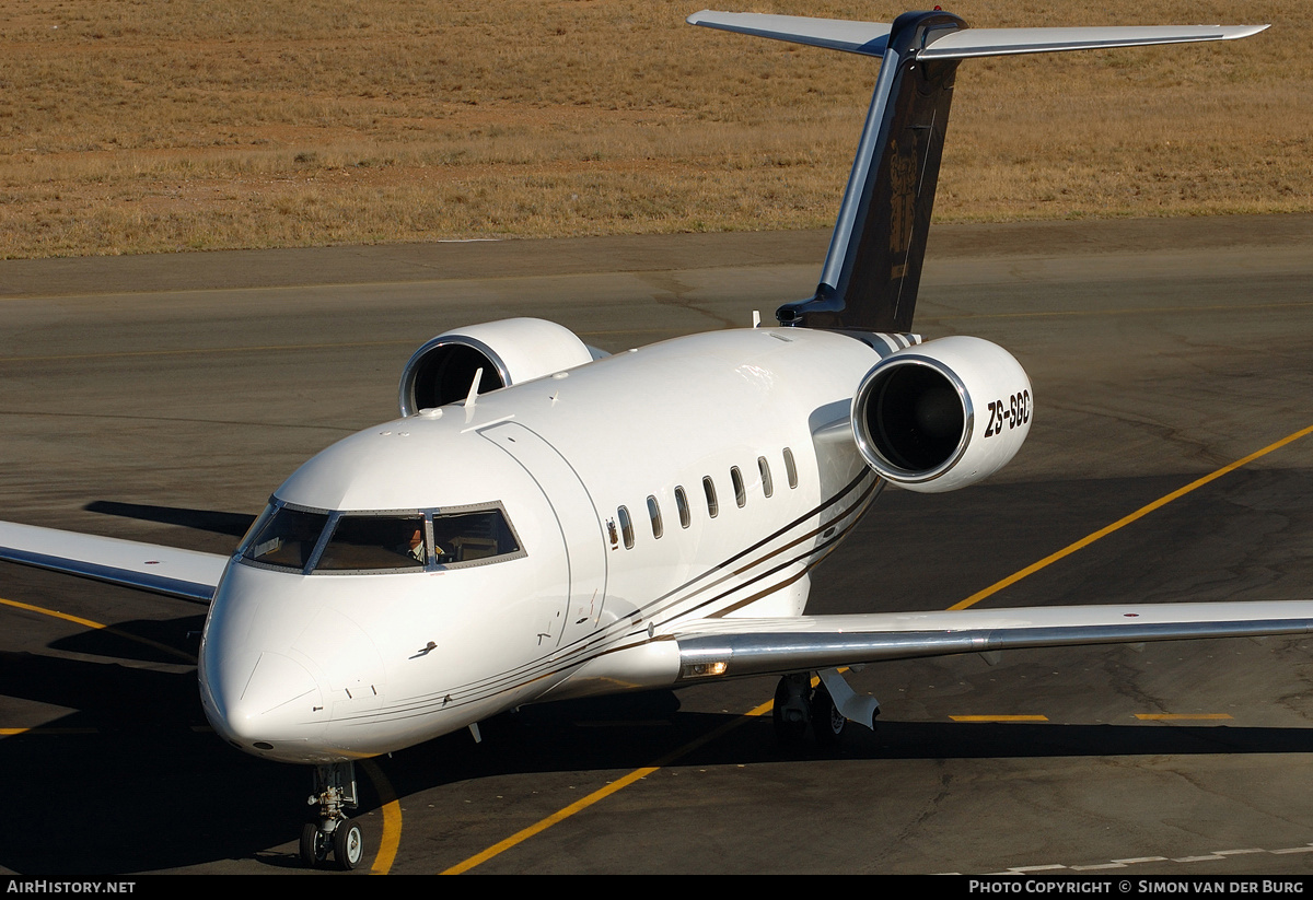 Aircraft Photo of ZS-SGC | Canadair Challenger 601-3A (CL-600-2B16) | Abalengani Aviation | AirHistory.net #413948