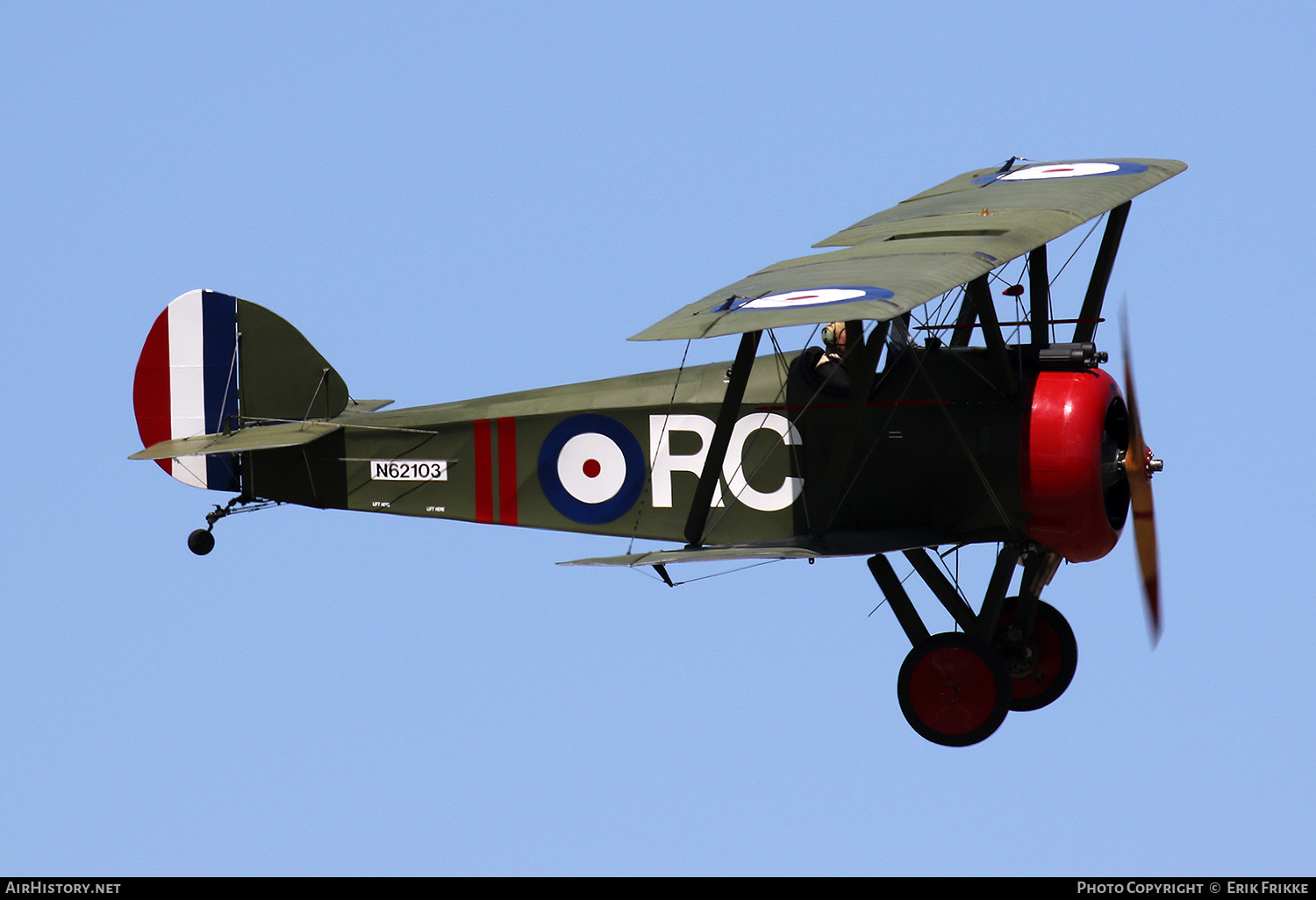 Aircraft Photo of N62103 | Sopwith Camel (replica) | UK - Air Force | AirHistory.net #413952