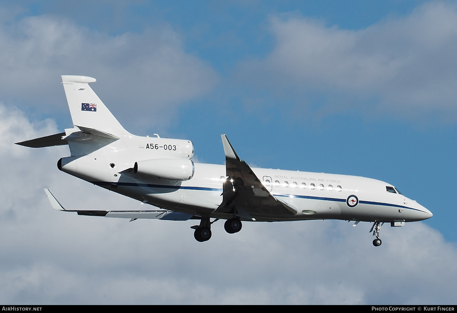 Aircraft Photo of A56-003 | Dassault Falcon 7X | Australia - Air Force | AirHistory.net #413953