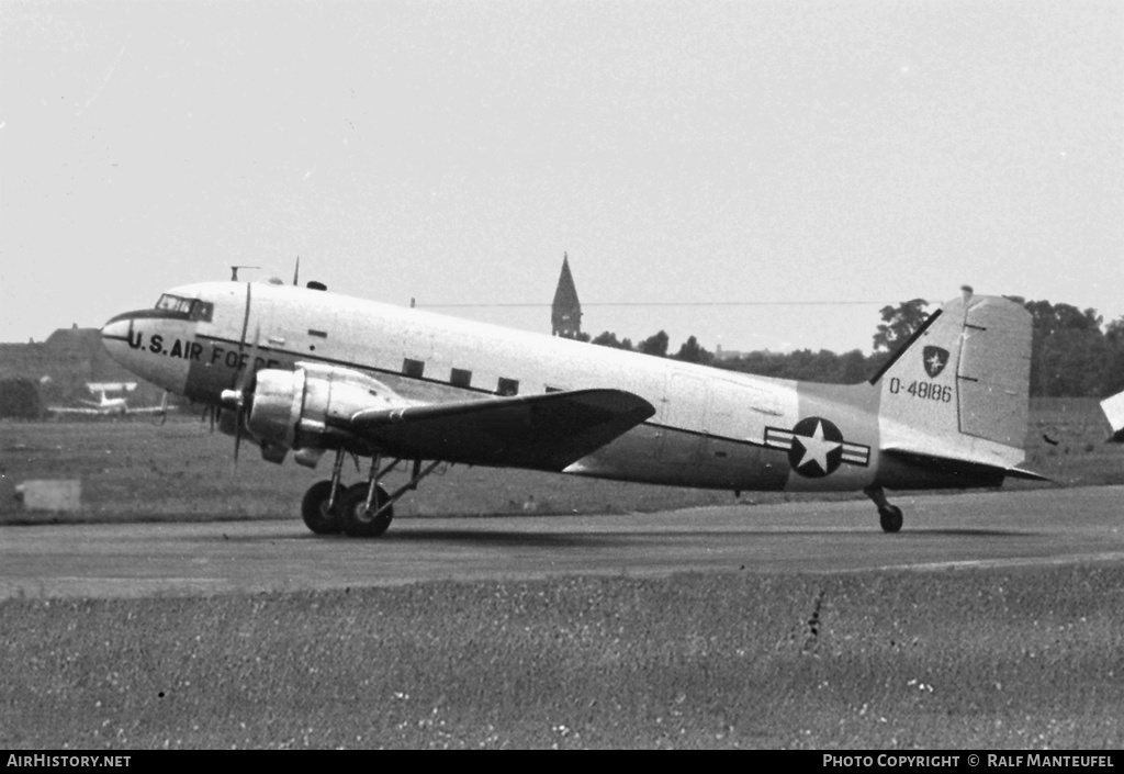 Aircraft Photo of 43-48186 / 0-48186 | Douglas VC-47A Skytrain | USA - Air Force | AirHistory.net #413958