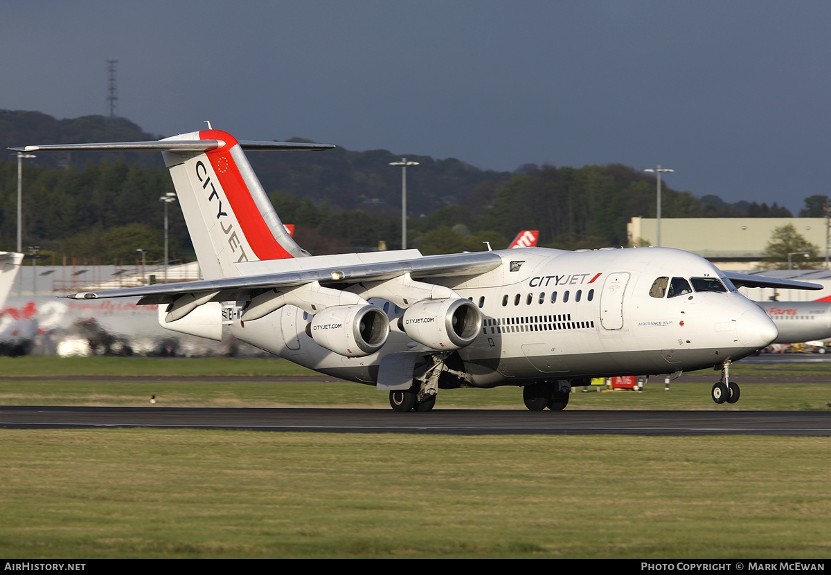 Aircraft Photo of EI-WXA | British Aerospace Avro 146-RJ85 | CityJet | AirHistory.net #413965