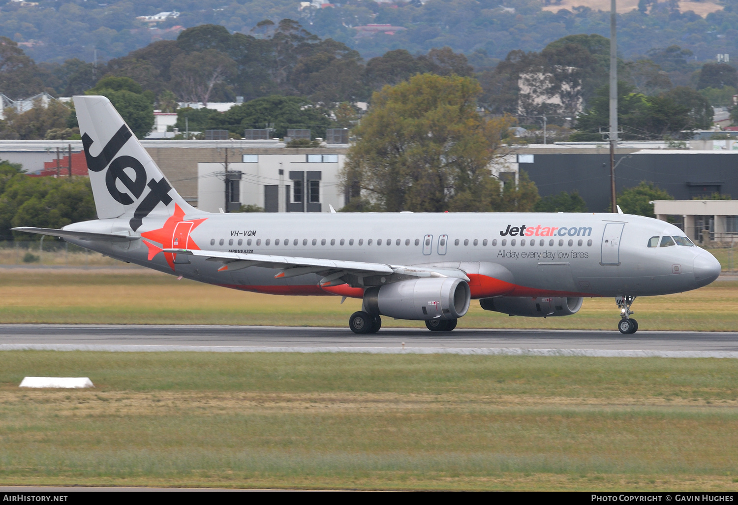 Aircraft Photo of VH-VQM | Airbus A320-232 | Jetstar Airways | AirHistory.net #413978