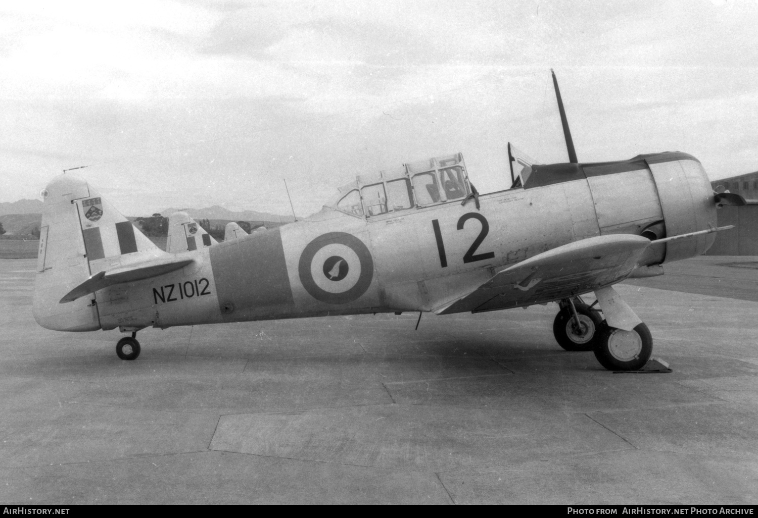 Aircraft Photo of NZ1012 | North American AT-6C Harvard IIA | New Zealand - Air Force | AirHistory.net #413982