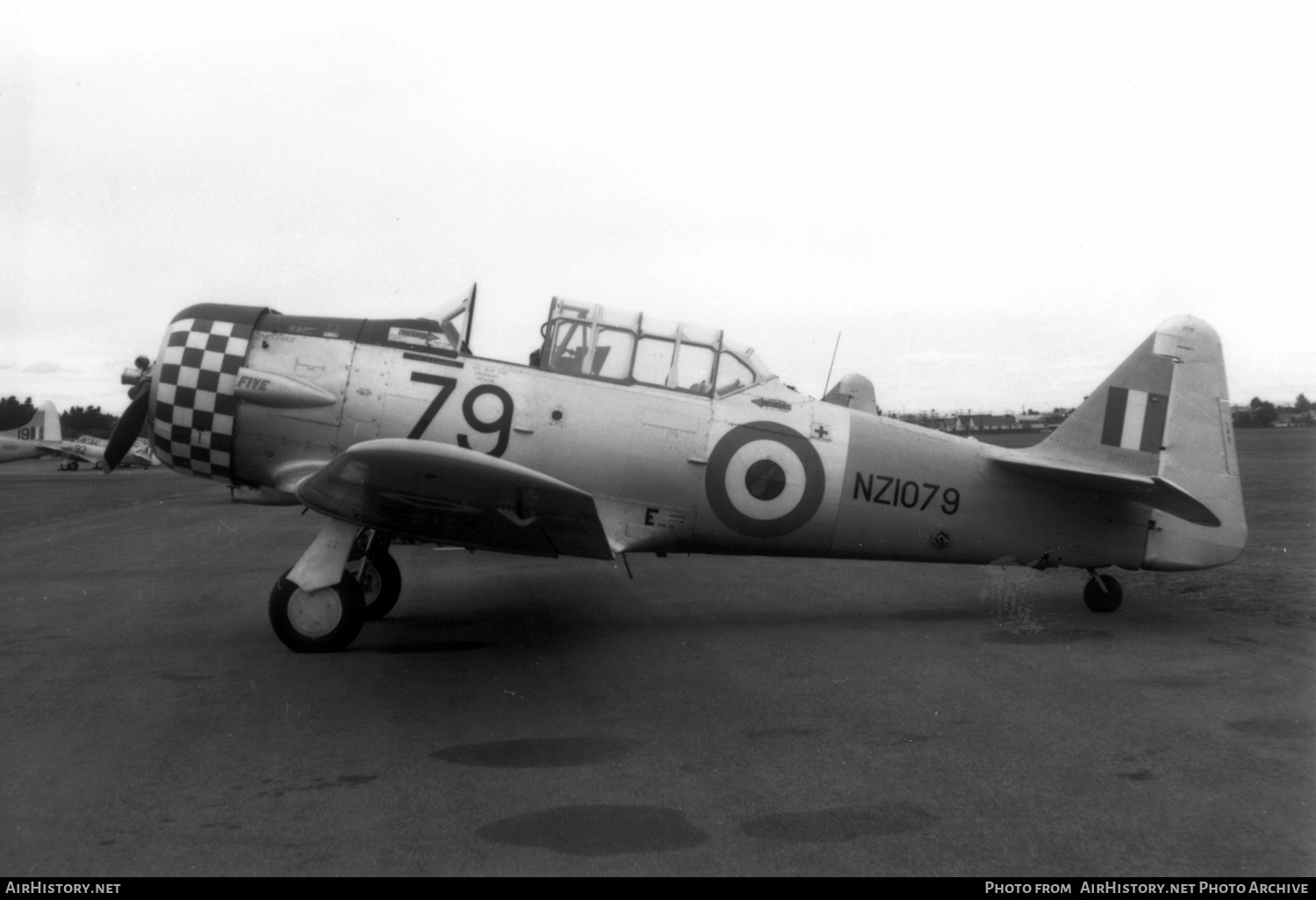 Aircraft Photo of NZ1079 | North American AT-6D Harvard III | New Zealand - Air Force | AirHistory.net #413984