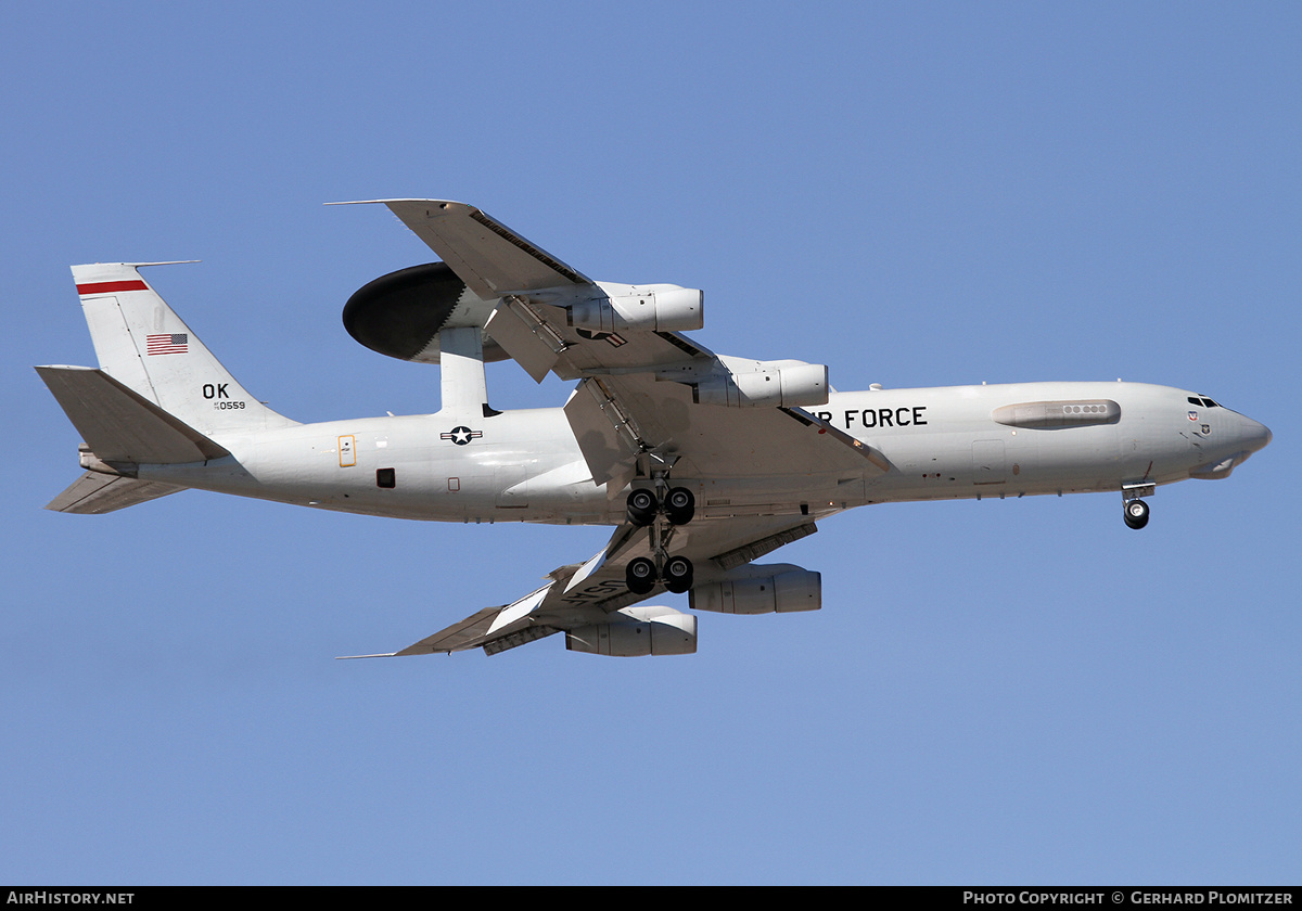 Aircraft Photo of 75-0559 / AF75-0559 | Boeing E-3B Sentry | USA - Air Force | AirHistory.net #413985