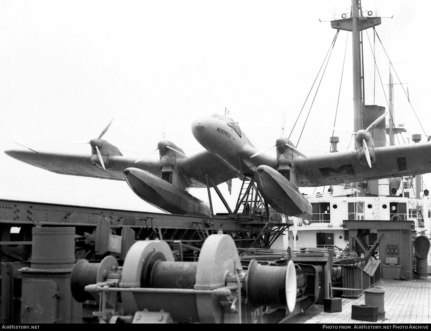 Aircraft Photo of D-AMIE | Hamburger Flugzeugbau Ha 139 V1 | Deutsche Luft Hansa | AirHistory.net #413989