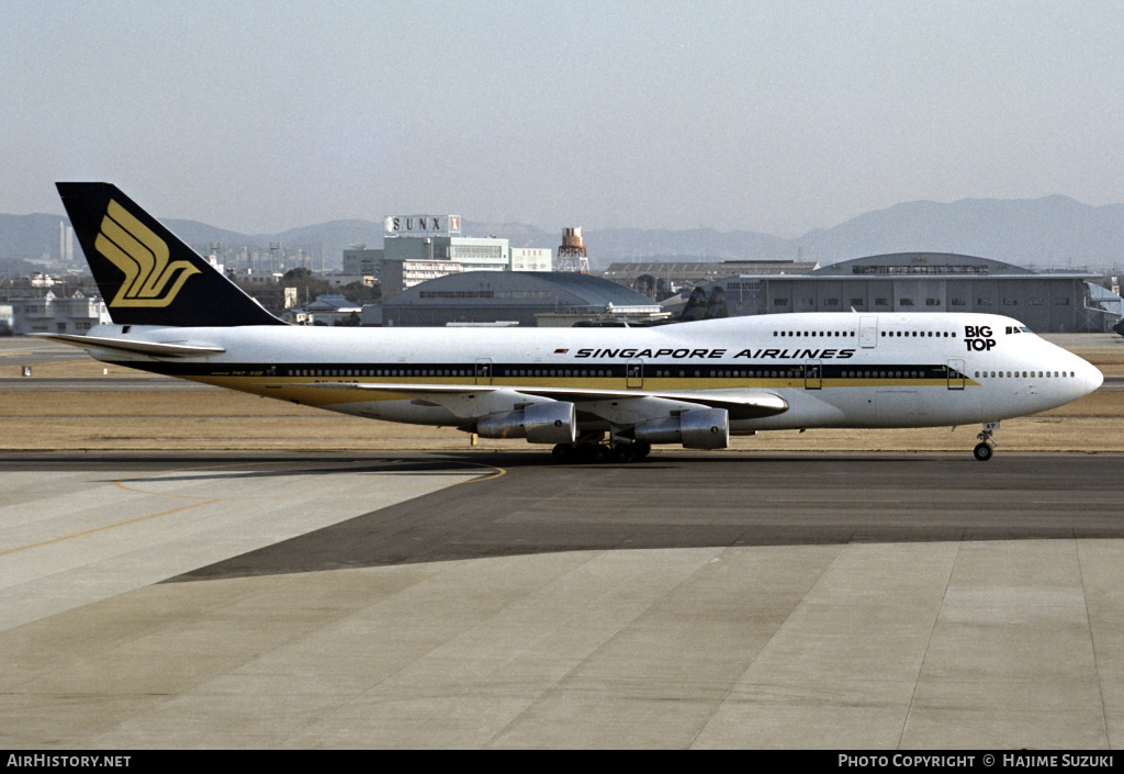 Aircraft Photo of 9V-SKP | Boeing 747-312M | Singapore Airlines | AirHistory.net #413992