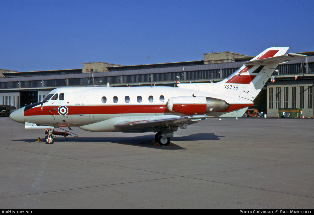 Aircraft Photo of XS735 | Hawker Siddeley HS-125-2 Dominie T1 | UK - Air Force | AirHistory.net #414010