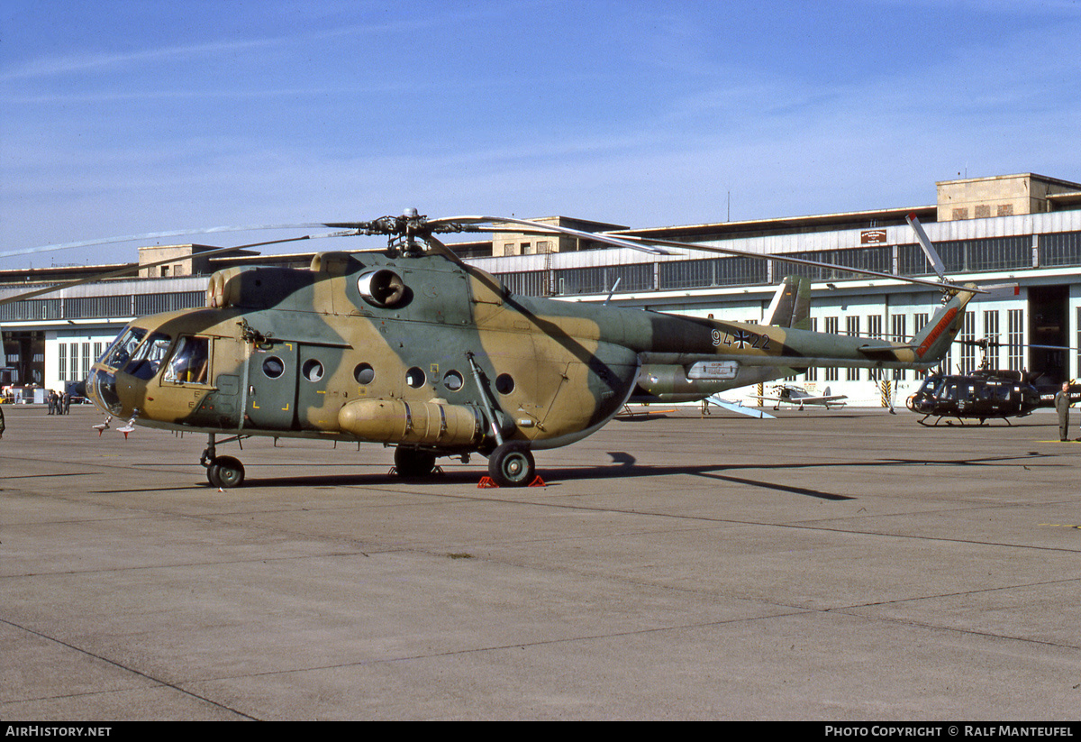 Aircraft Photo of 9422 | Mil Mi-8T | Germany - Air Force | AirHistory.net #414014