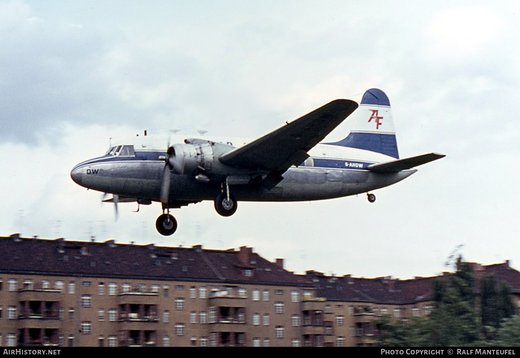 Aircraft Photo of G-AHOW | Vickers 498 Viking 1 | Air Ferry | AirHistory.net #414020