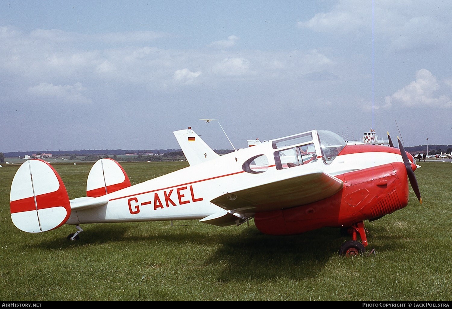 Aircraft Photo of G-AKEL | Miles M.65 Gemini 1A | AirHistory.net #414025