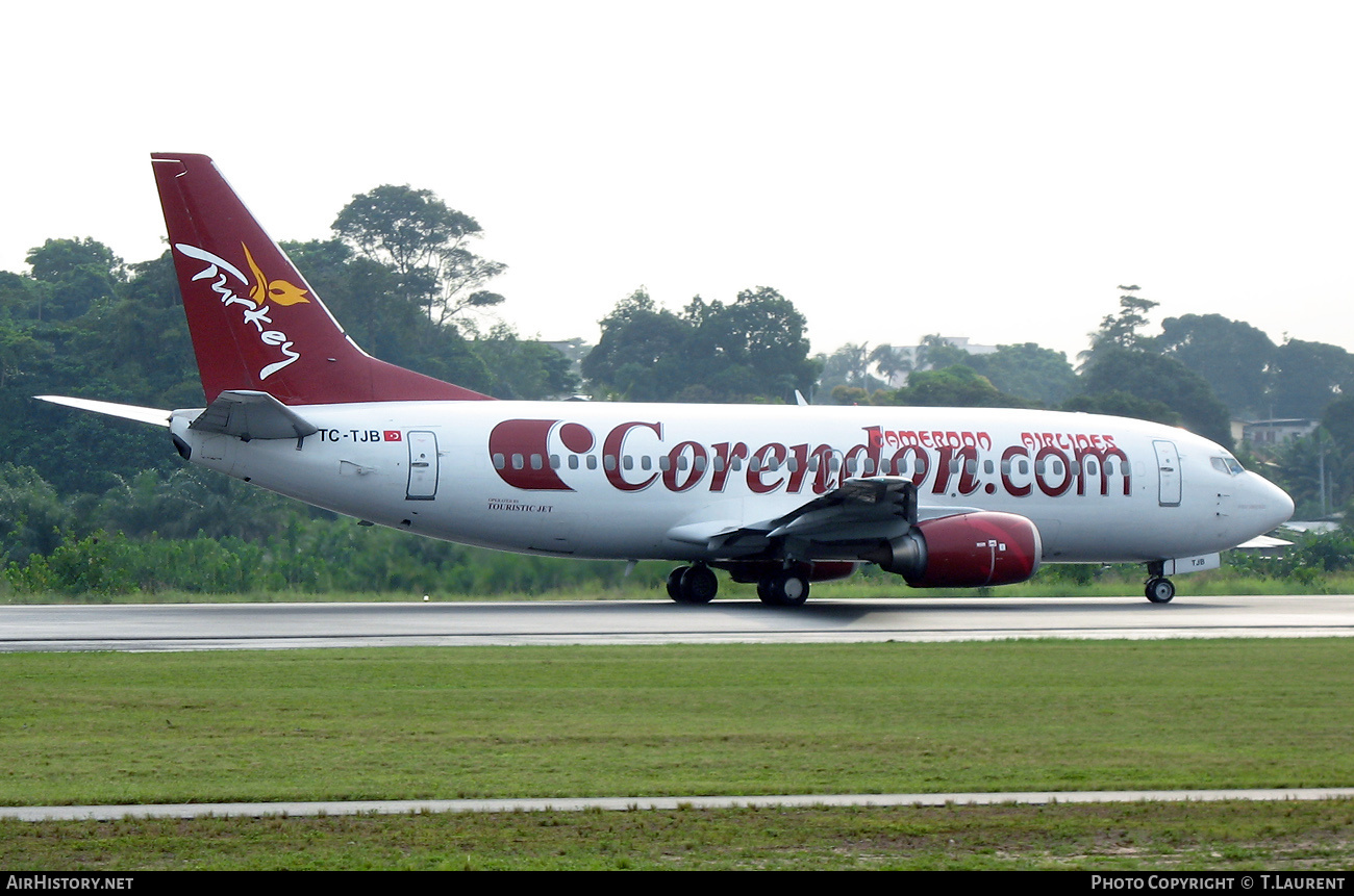 Aircraft Photo of TC-TJB | Boeing 737-3Q8 | Corendon Airlines | AirHistory.net #414067