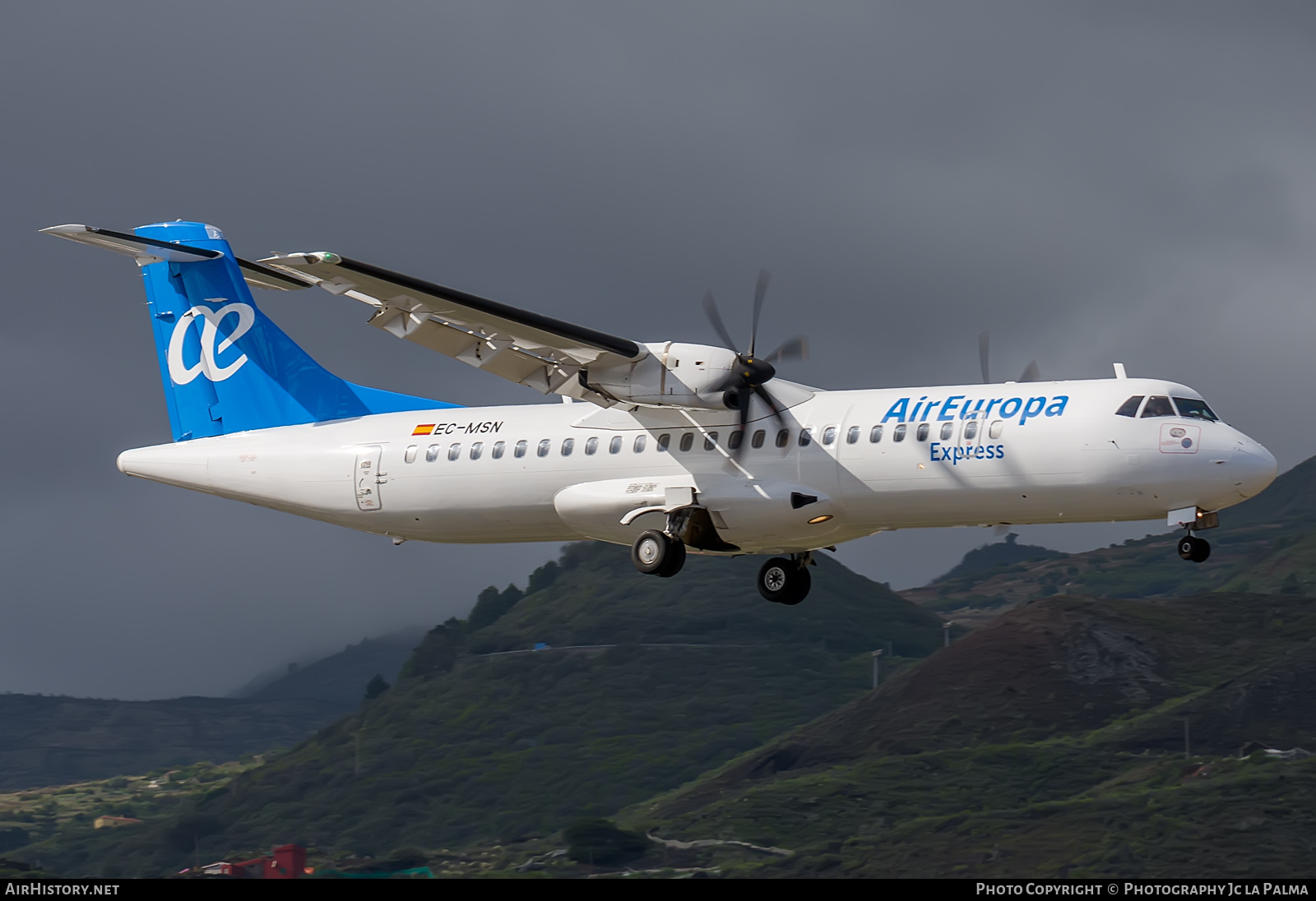 Aircraft Photo of EC-MSN | ATR ATR-72-500 (ATR-72-212A) | Air Europa Express | AirHistory.net #414068