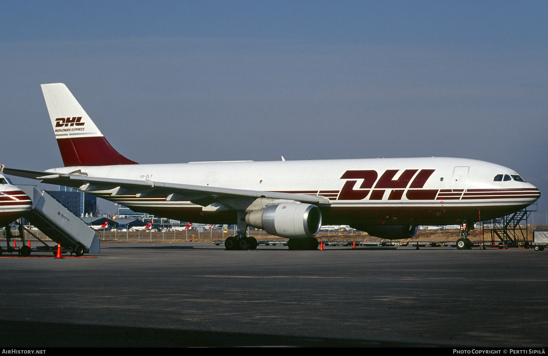 Aircraft Photo of OO-DLT | Airbus A300B4-203(F) | DHL Worldwide Express | AirHistory.net #414081