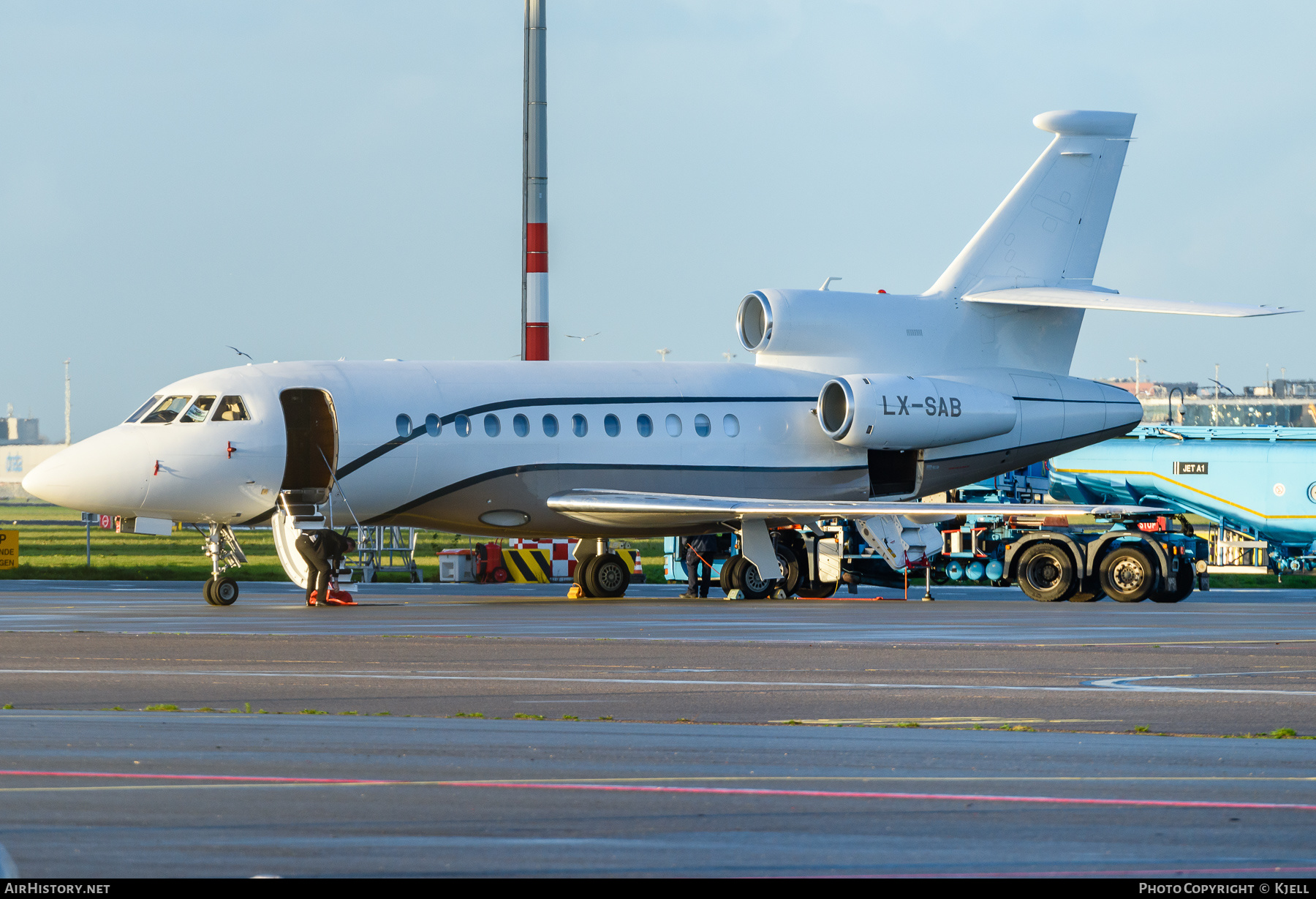 Aircraft Photo of LX-SAB | Dassault Falcon 900DX | AirHistory.net #414083