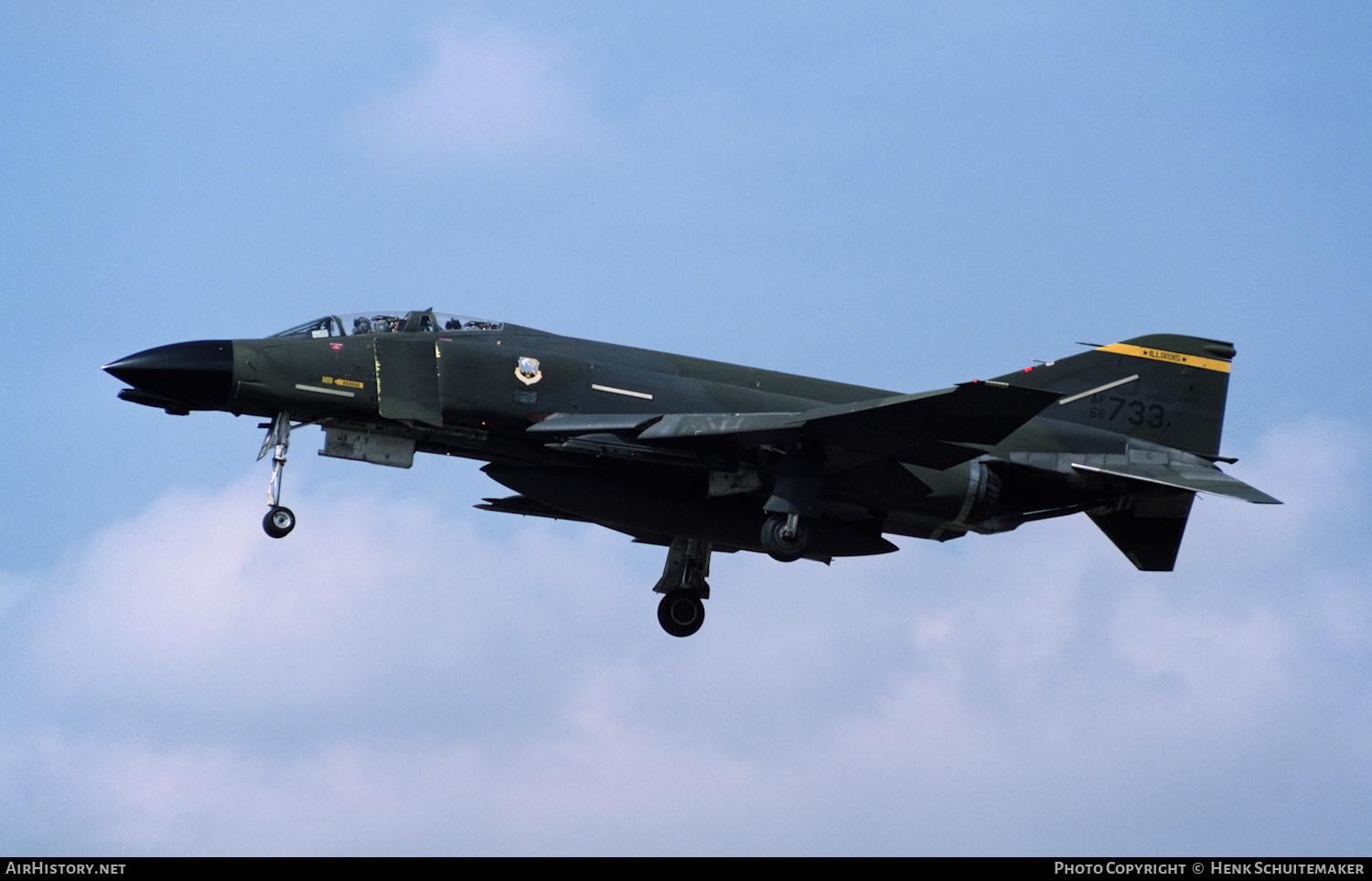 Aircraft Photo of 66-7733 / AF66-733 | McDonnell Douglas F-4D Phantom II | USA - Air Force | AirHistory.net #414095