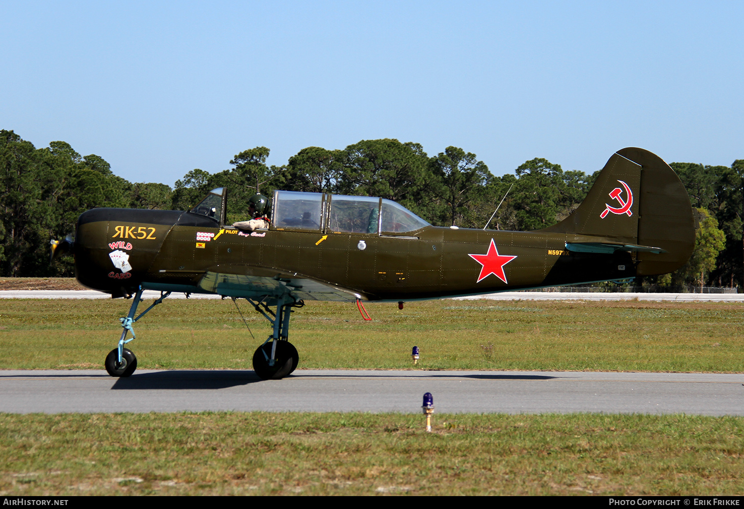 Aircraft Photo of N5979X | Yakovlev Yak-52 | AirHistory.net #414099