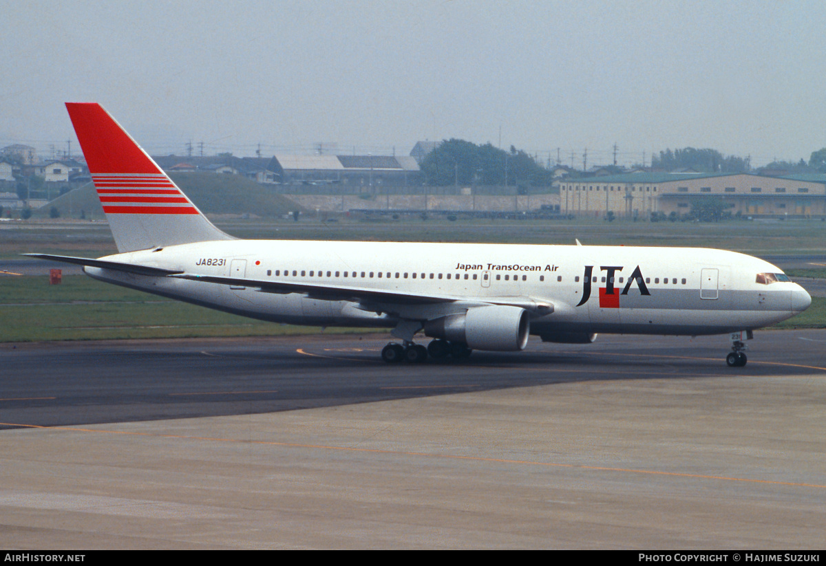 Aircraft Photo of JA8231 | Boeing 767-246 | Japan TransOcean Air - JTA | AirHistory.net #414101