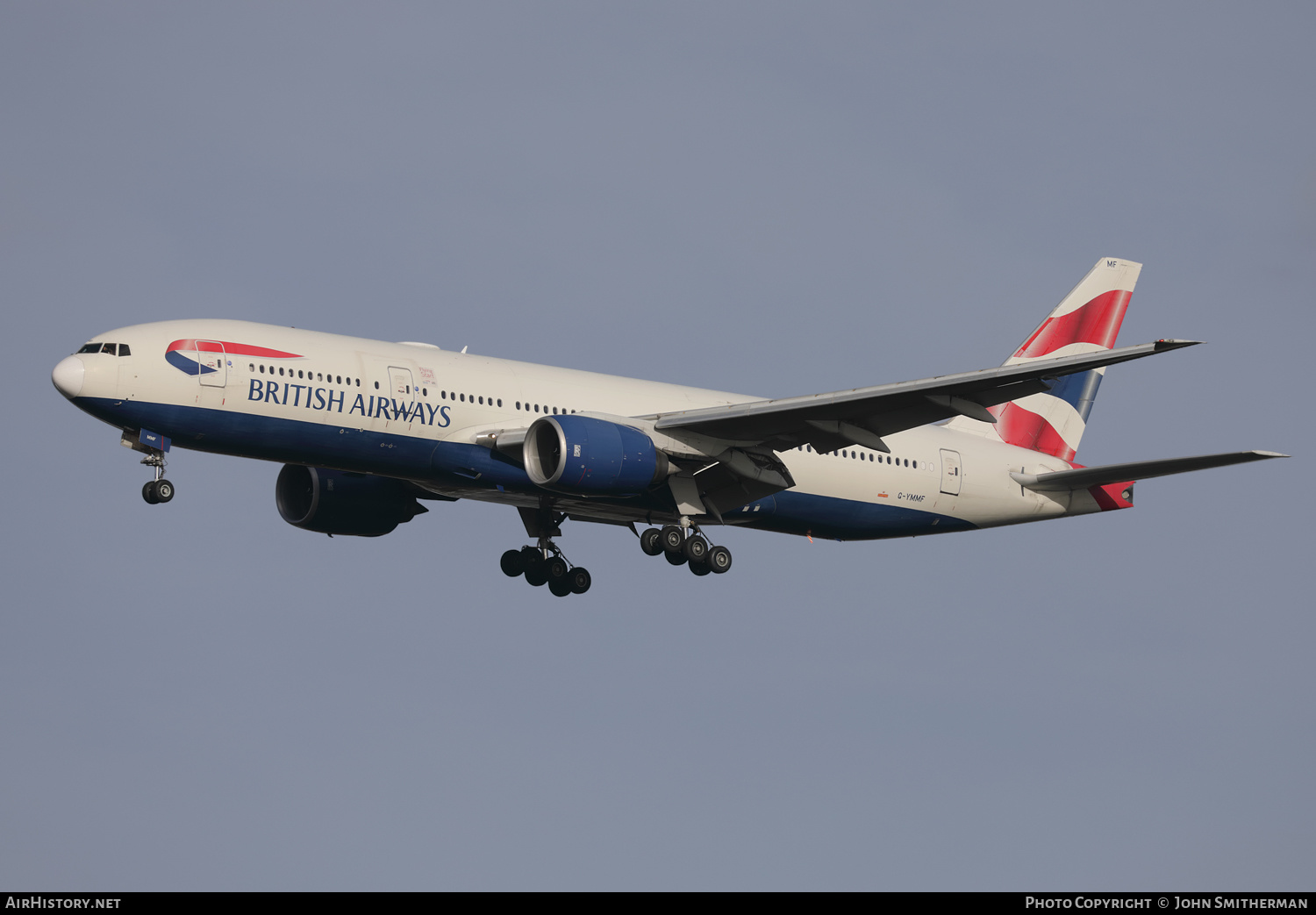 Aircraft Photo of G-YMMF | Boeing 777-236/ER | British Airways | AirHistory.net #414110