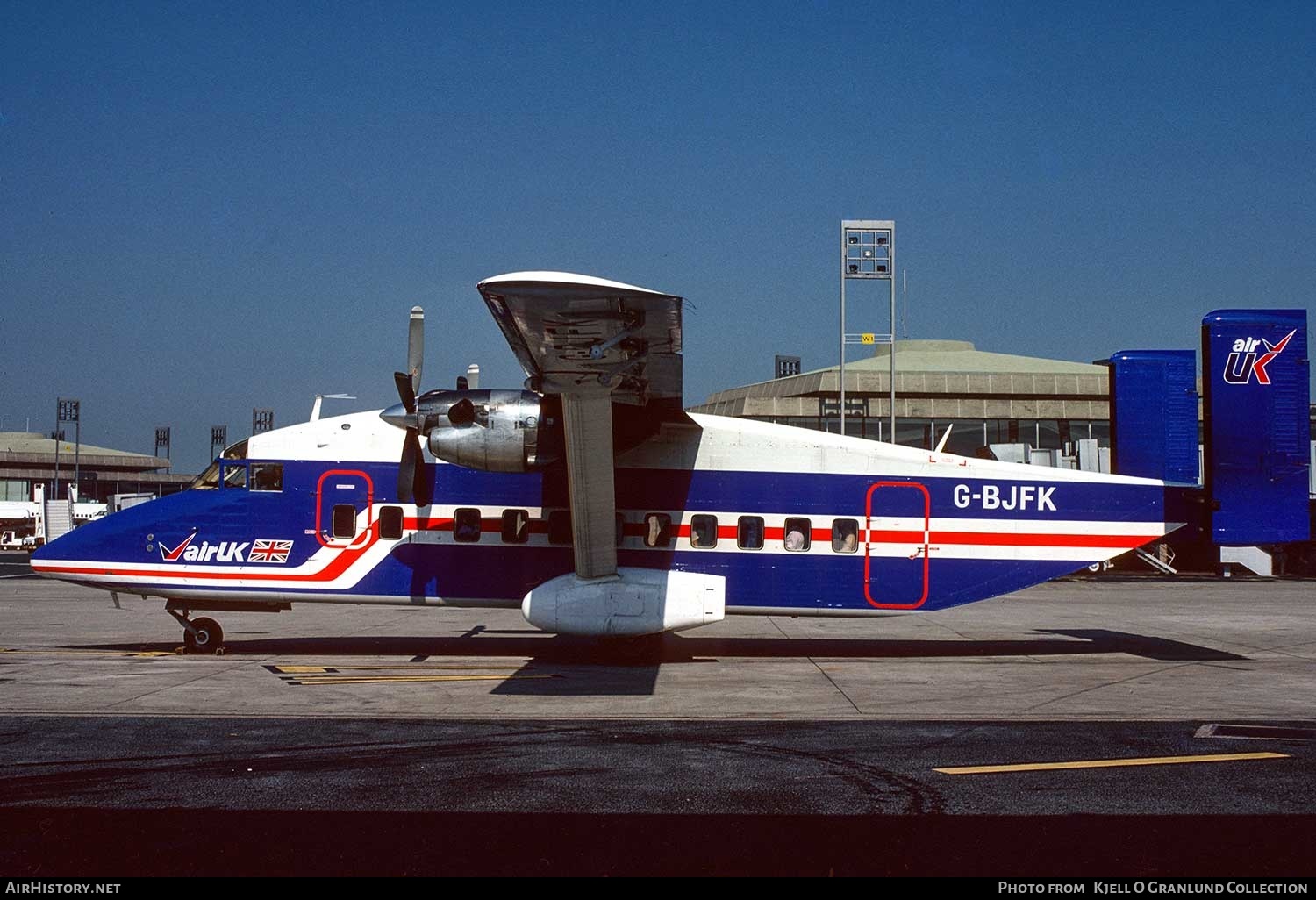 Aircraft Photo of G-BJFK | Short 330-100 | Air UK | AirHistory.net #414119