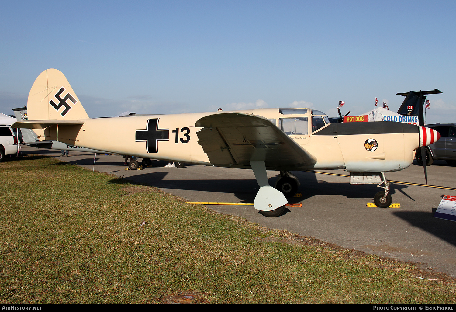 Aircraft Photo of N2144S | Nord 1101 Ramier | Germany - Air Force | AirHistory.net #414125