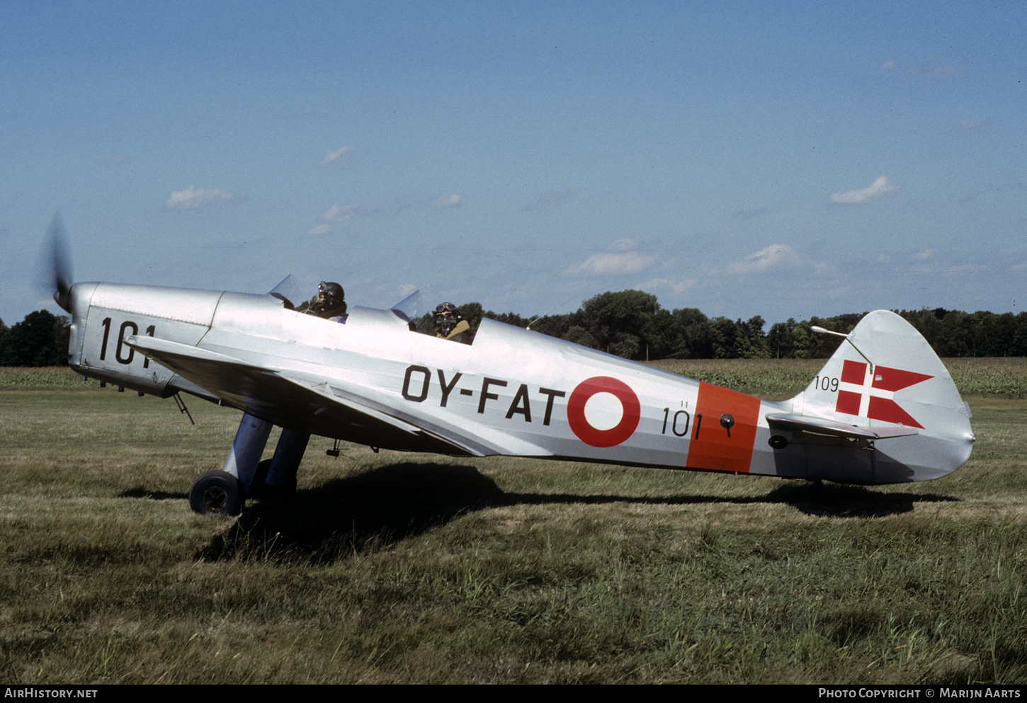 Aircraft Photo of OY-FAT / 11-101 | SAI KZ-II Trainer | Denmark - Air Force | AirHistory.net #414126