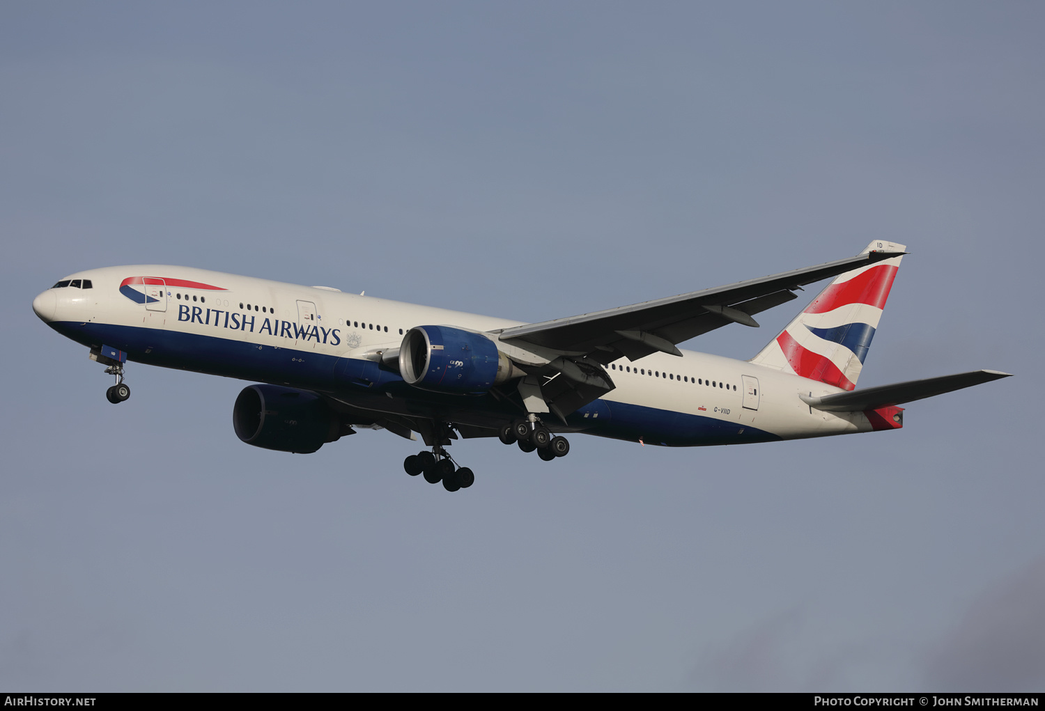 Aircraft Photo of G-VIID | Boeing 777-236/ER | British Airways | AirHistory.net #414134